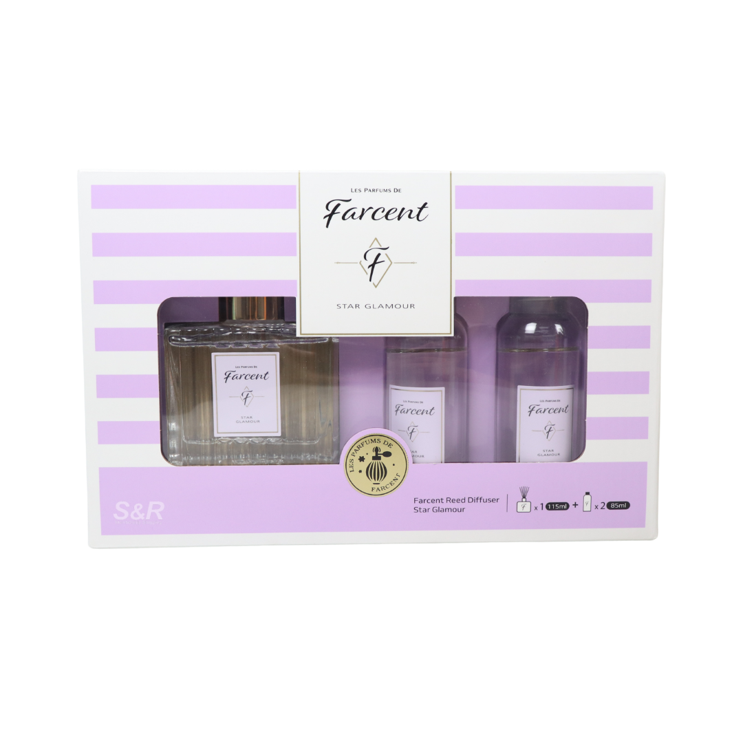 Farcent Star Glamour Reed Diffuser Set